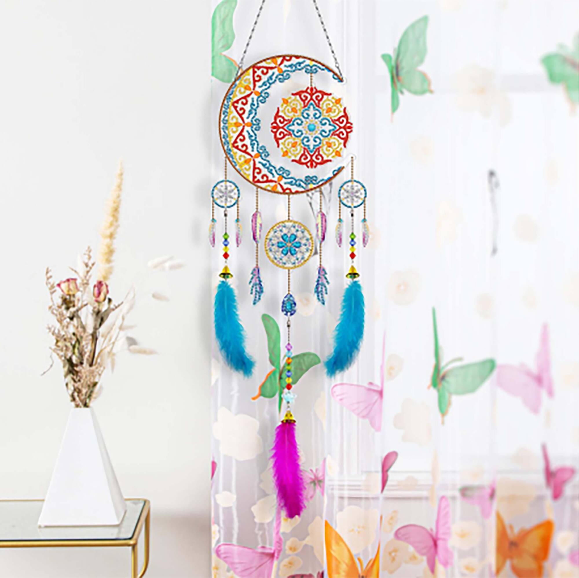 Sparkly Selections Moon Dreamcatcher Diamond Painting